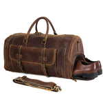 Legacy - Vintage Leather Duffle Bag -55% OFF NOW!