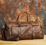 Vintage Leather Duffle Bag - Legacy II -65% OFF NOW!