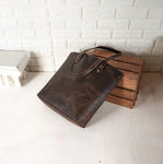 Broadway - Vintage Leather Tote Bag
