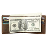 Henry I - Bifold Slim Wallet with Money Clip