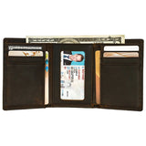 Henry II - RFID Trifold Leather Wallet