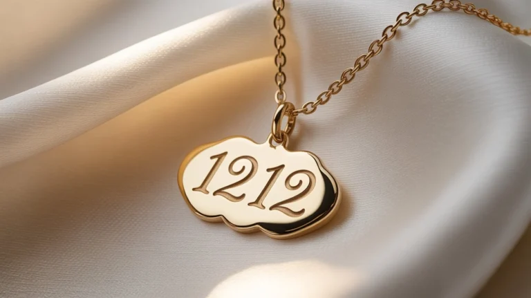 1212 Angel Number Necklace