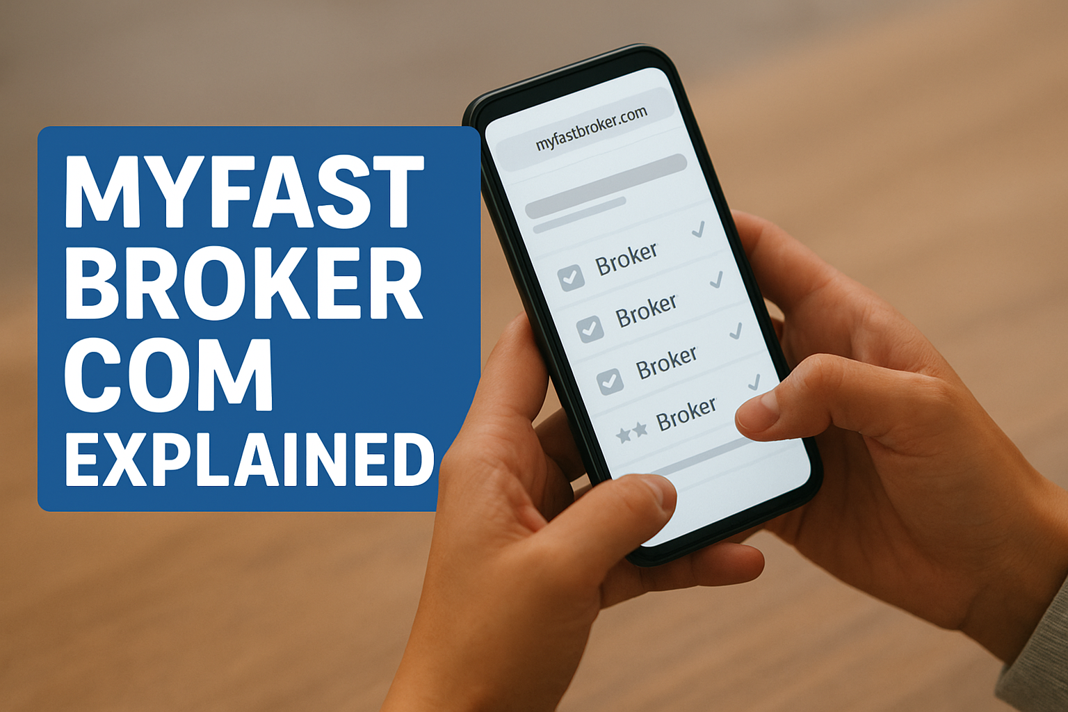 MyFastBroker.com Explained: Features, Use Cases, and Real Insights