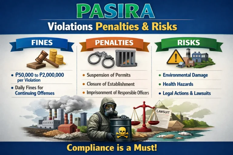 PASIRA Violations Penalties And Risks