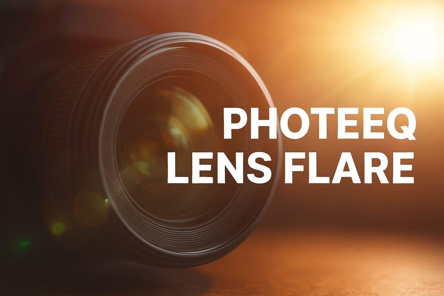 Photeeq Lens Flare: The Ultimate Guide to Realistic Light Effects