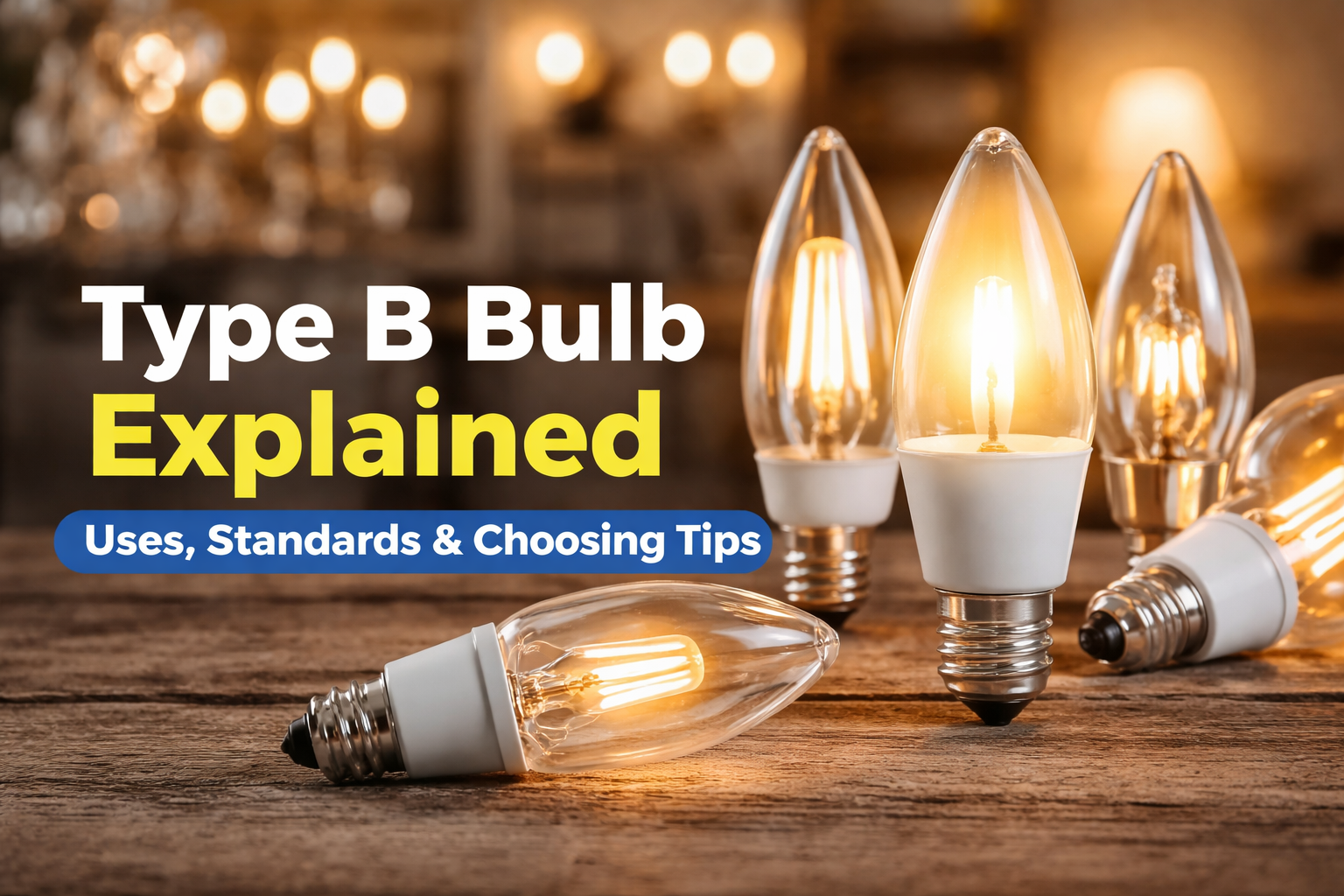 Type B Bulb Explained: Uses, Standards, and Real-World Fit